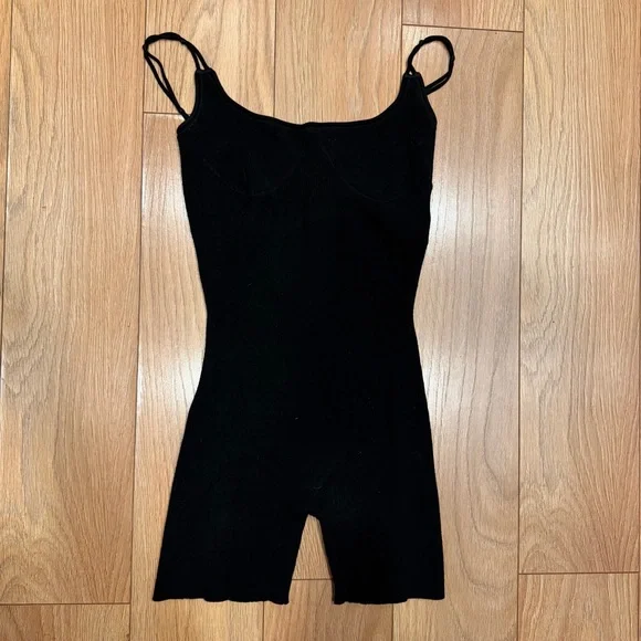 Jacquemus Scoop Neck Stretchy Romper